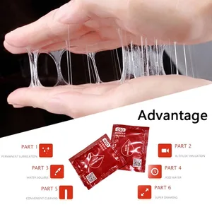 5 шт., интимная смазка на водной основе