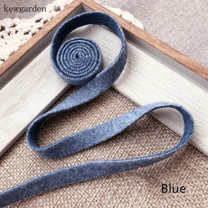 Kewgarden шерсть атласные ленты 10 мм 3/" DIY Бант хлопок лента вручную изготовленная лента аксессуары для одежды Riband 5 метров