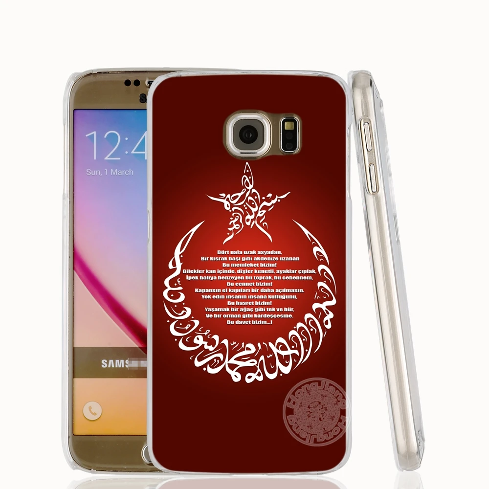 HAMEINUO Турецкий флаг чехол для сотового телефона Samsung Galaxy S7 edge PLUS S8 S6 S5 S4 S3 MINI|cover for