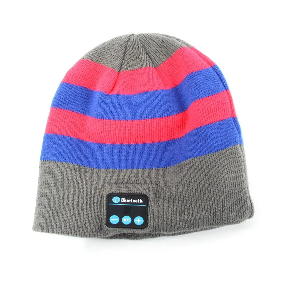 Smart Wearable Bluetooth Hat Earphone outdoor sport Warm Beanie Wireless Music Cap Headphone Headset With Micphone 50pcs/lot | Электроника