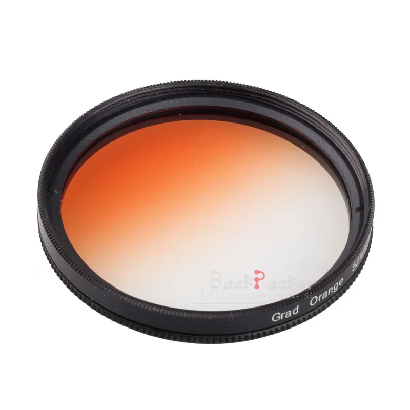 

NEW Camera Filter Gradient Full Red Orange Yellow Green Blue Purple ND2 4 8 16 52mm