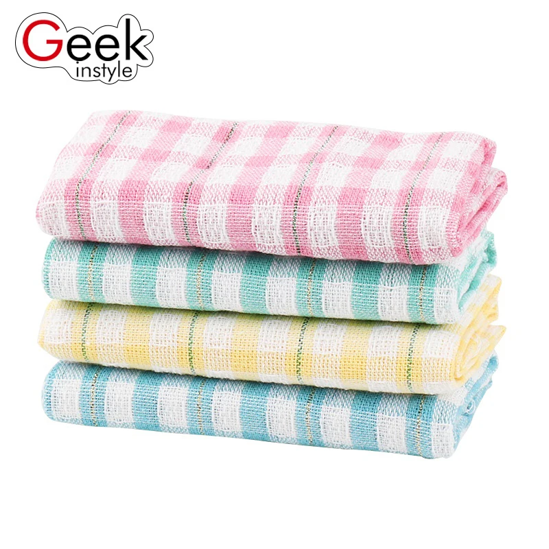 Geekinstyle 4 шт. анти смазка wipping rags хлопковая Салфетка для уборки домашнее моющее
