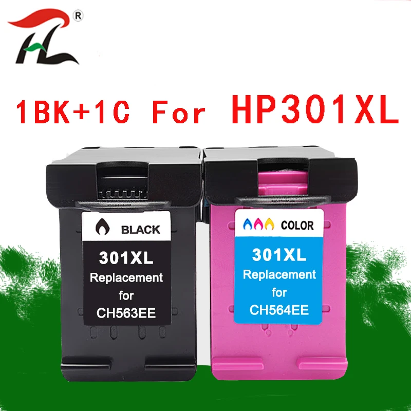Чернильный картридж 301XL совместимый с hp 301 HP301 CH563EE CH564EE для Deskjet 1000 1050 2000 2050 2510 3000