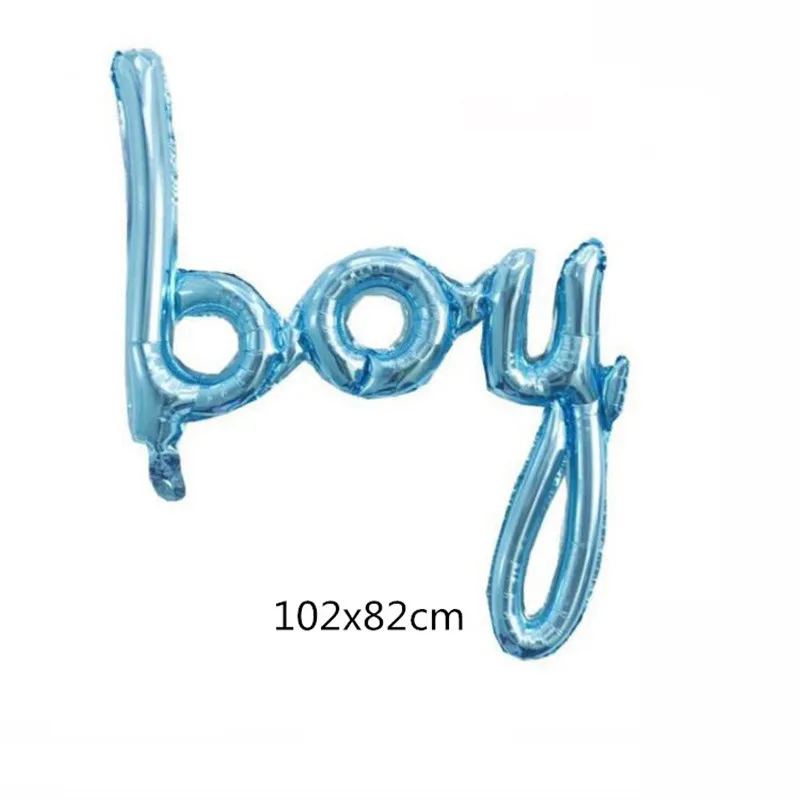 1pcs blue boy 1 шт гигантский надувной шар, он/она, пол, раскрывает шары, мальчик или девочка, детский душ, тематическая активность, украшения для детей - Цвет: 1pcs blue boy