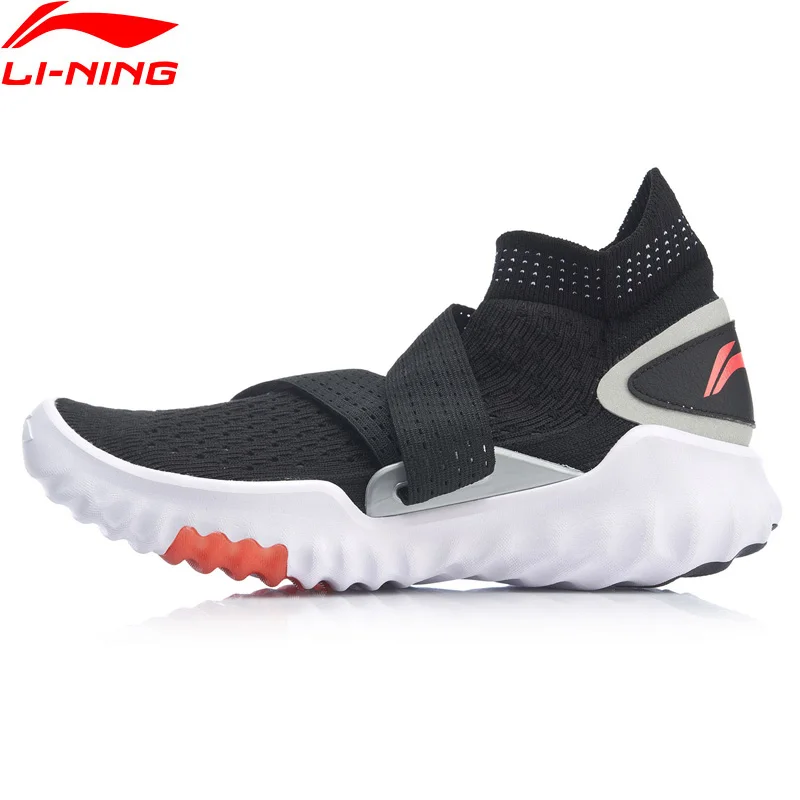 Li-Ning/Мужская обувь с 3D носком; профессиональная умная обувь для быстрой тренировки; дышащая спортивная обувь с гибкой подкладкой для фитнеса; кроссовки; AFHP017 YXX062