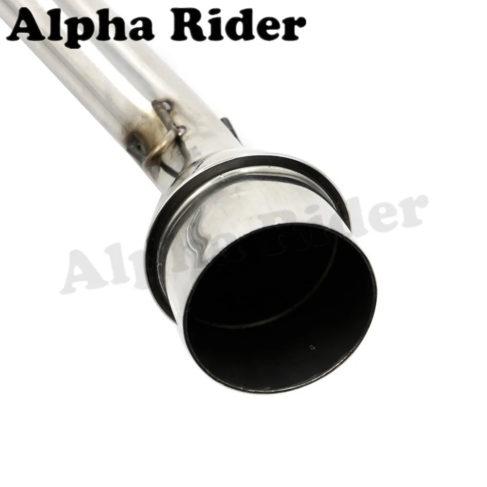 Глушитель выхлопной системы GP из нержавеющей стали изгиб трубы для GY6 125 куб. См