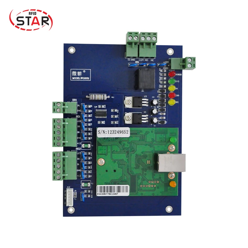 Бесплатная доставка панель контроля доступа RFID плата управления доступом TCP/IP