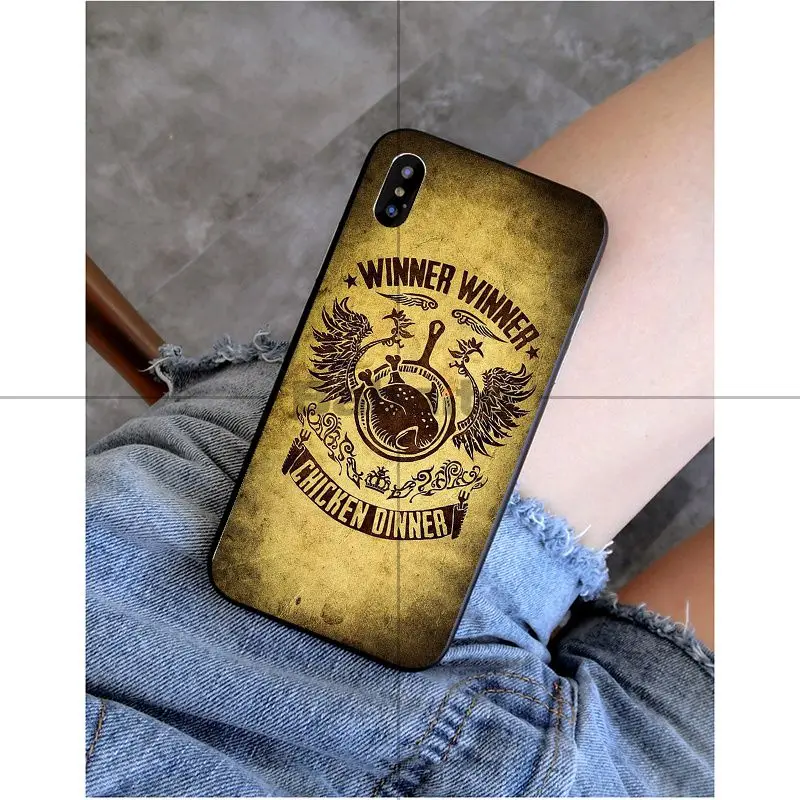 Babaite Playerunknown's Battlegrounds PUBG чехол для телефона чехол для iPhone X XS MAX 6 6S 7 7plus 8 8Plus 5 5S XR