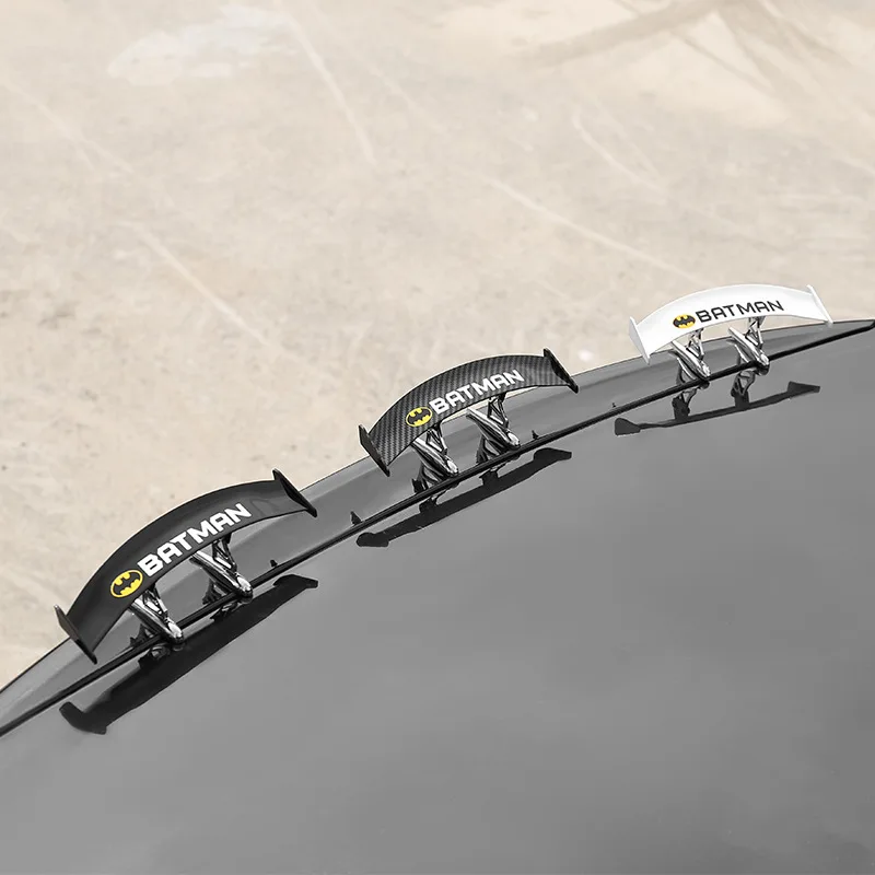Украшение автомобиля Бэтмен Автомобиль-стайлинг хвост крыло Карбон дешевые