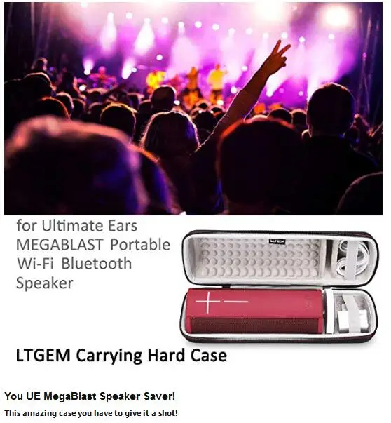 LTGEM чехол для Ultimate Ears MEGABLAST портативный Wi-Fi Bluetooth динамик