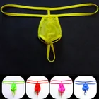 Нижнее белье мужское, тонкое, молочный шелк, с карманом для пениса, джоки, гей, нижнее белье, 2019, мужские стринги, нейлон с низкой посадкой прозрачный, для мужчин