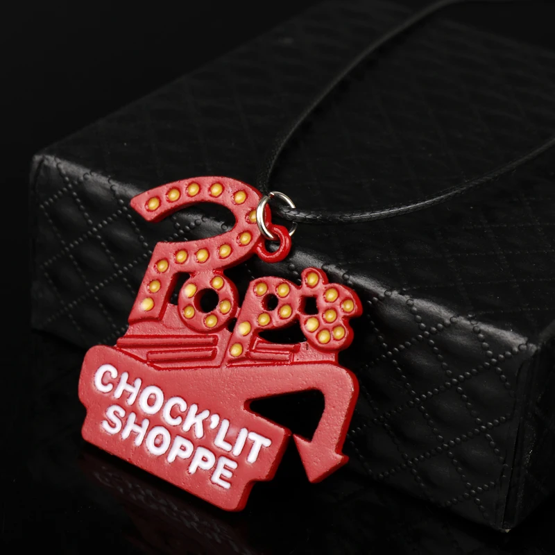 Riverdale Necklace POP'S CHOCK'LIT SHOPPE подвески буквы ожерелья в виде кожаной веревки для