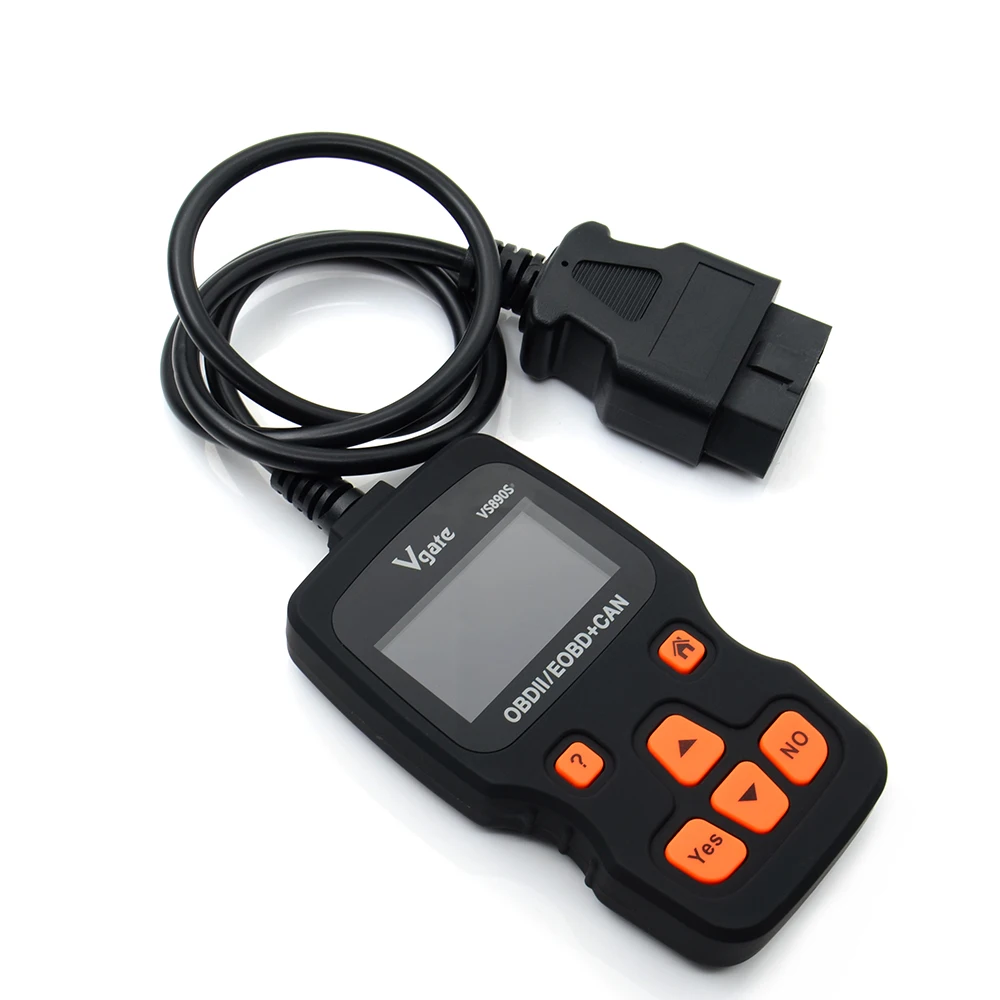 Считыватель кодов Vgate MaxiScan VS890 OBD2 универсальный сканер VGATE VS890S многоязычный