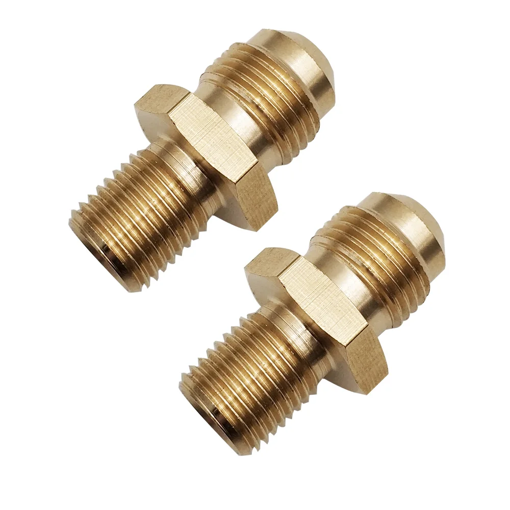 Earth Star Europe Thread G1/"-LH адаптер на 3/8" вспышка с наружной резьбой, газовый гриль, шланг, коннектор, аксессуары, 2 шт./лот