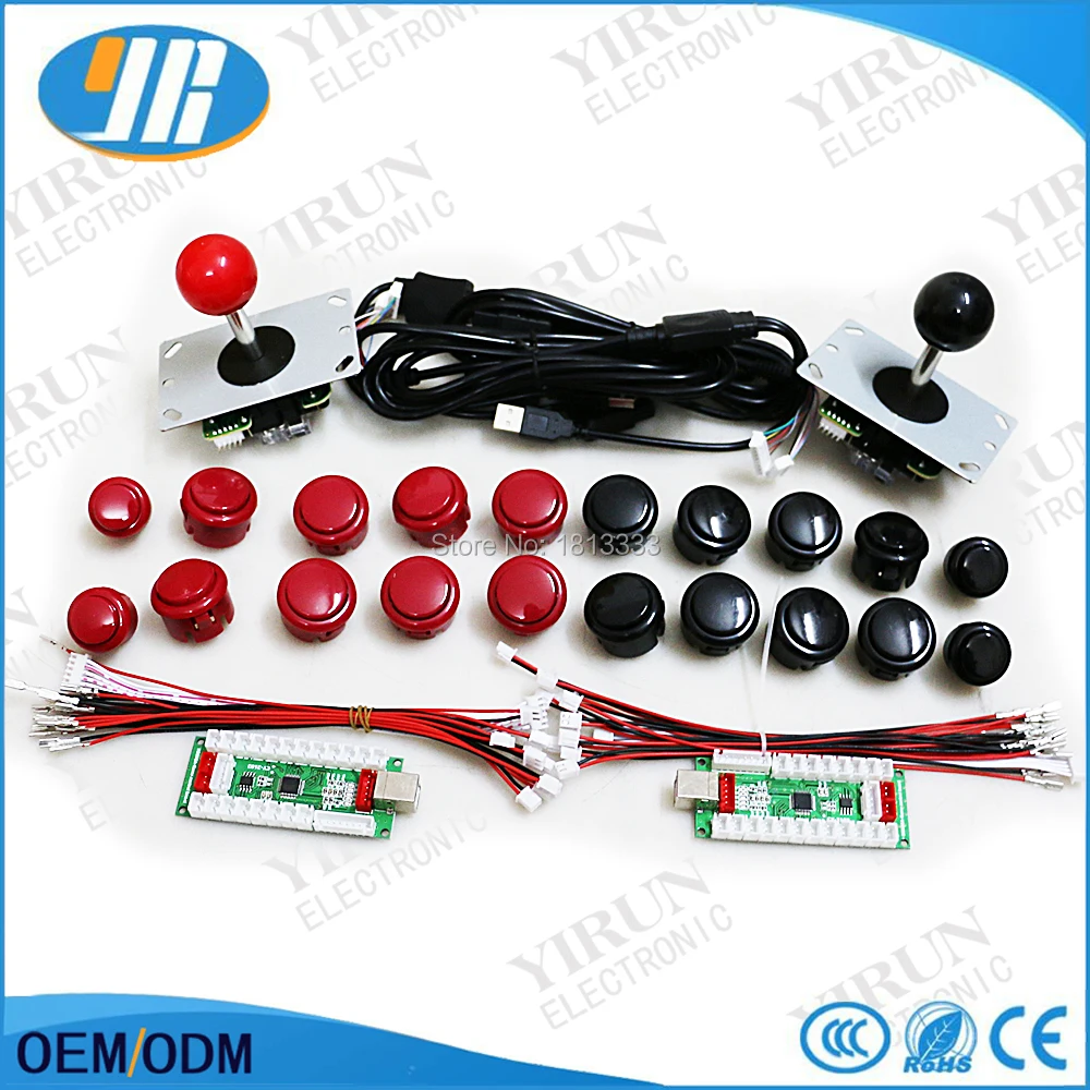 DIY комплект деталей для аркадных игр аркадный шкаф части USB к ПК. PS2.PS3.360FOR WINDOWS