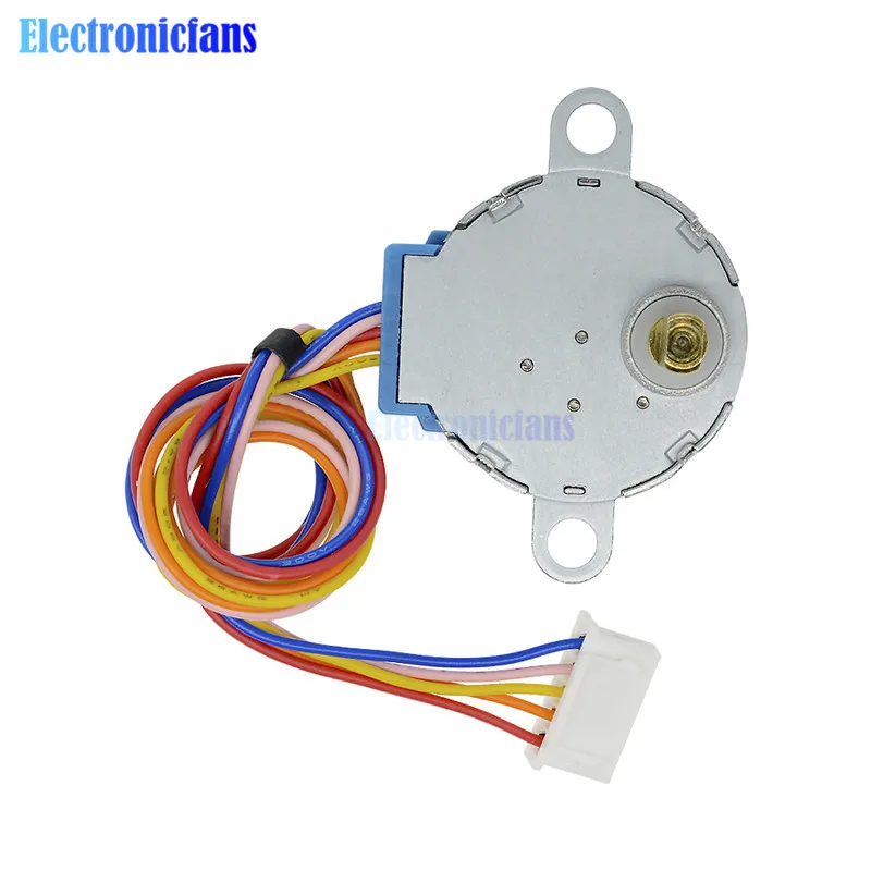 10 шт./лот ULN2003 5 в 4 фазный проводной Шаговый двигатель редуктор 28BYJ 48 5V микро мини