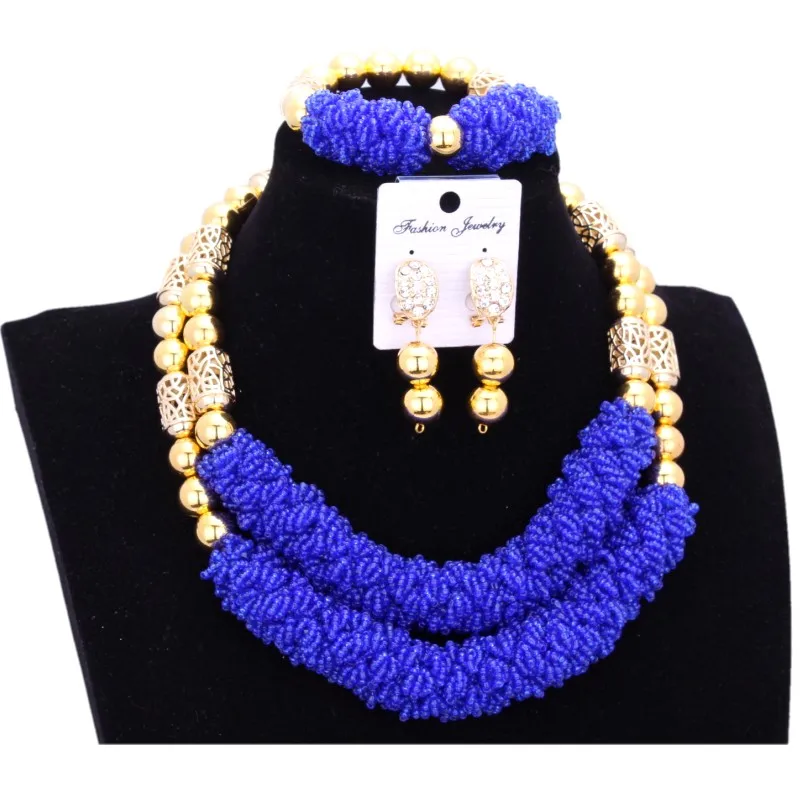 Ювелирный Комплект из колье и серёг в африканском стиле|jewellery set|african setnigerian wedding |