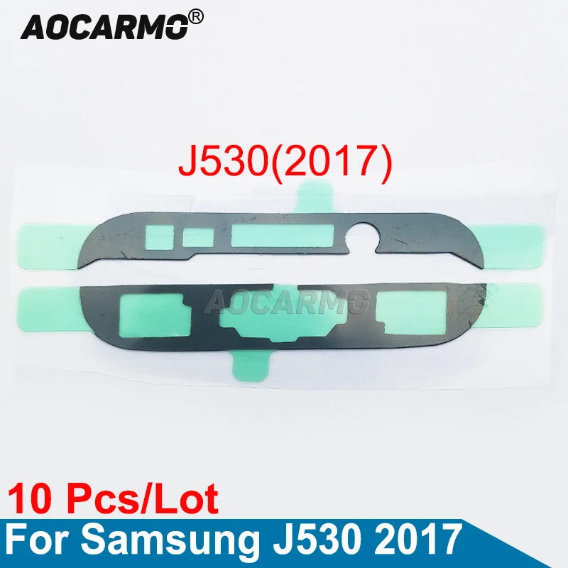 Aocarmo 10 шт./лот передняя рамка Корпус ЖК дисплей экран клейкая наклейка лента для