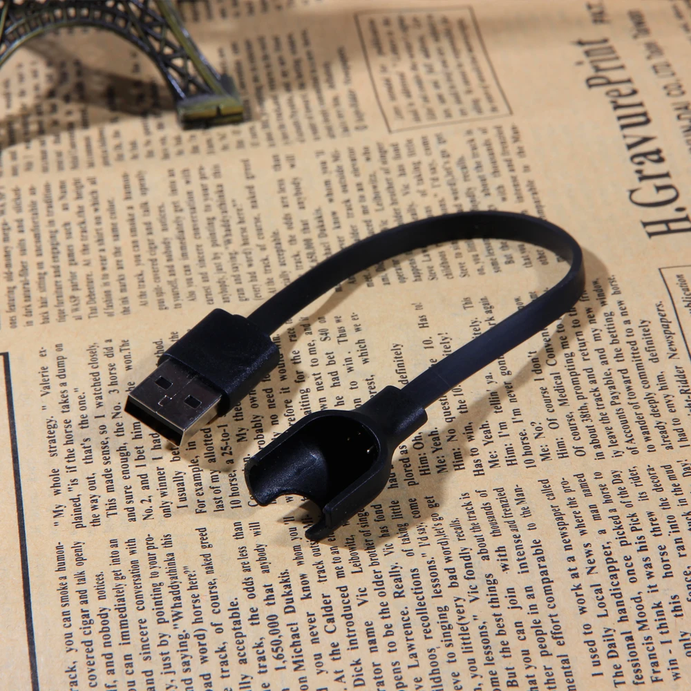 Умные аксессуары зарядный кабель usb для зарядки Xiaomi Mi Band 2 зарядное устройство