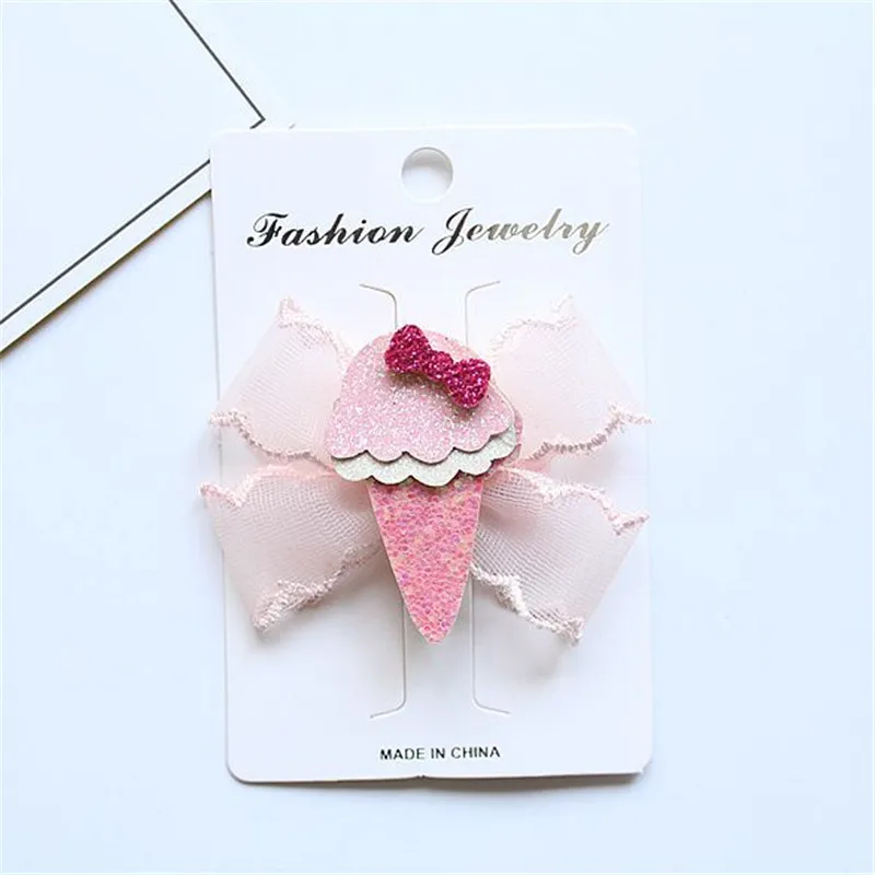 10 шт./лот милые праздничные заколки для волос с бантом в виде животных со слонами