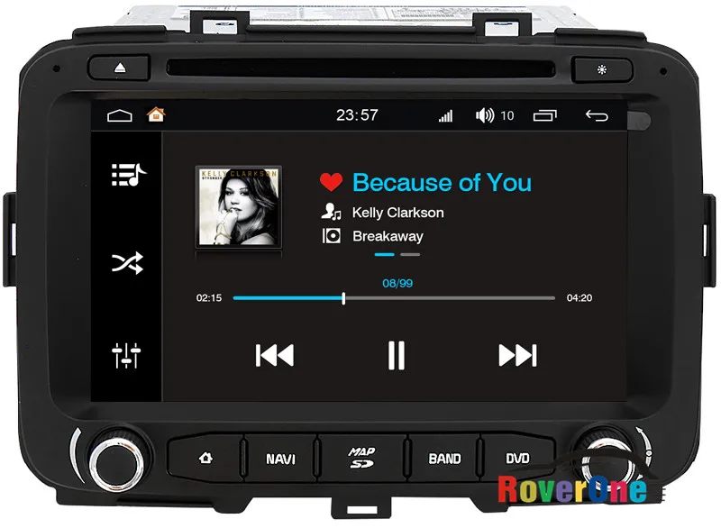 Для KIA Carens 2013 2014 2015 ОС Android 7.1 Авто Стерео Радио DVD GPS навигации мультимедийный плеер