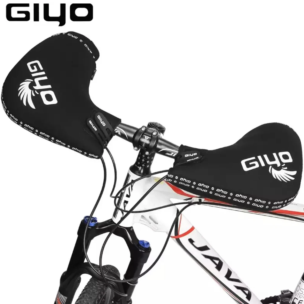 

GIYO MTB Road Bike Handlebar Gloves Cycling Men Women Flat Drop Bar Gloves Hand Muffs Bike Mittens Winter Cycling Bicycle Gloves