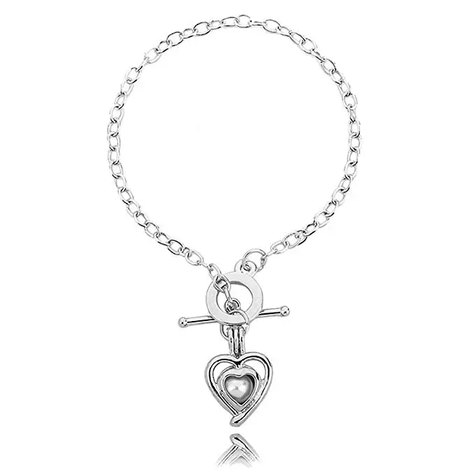HENGSHENG 12PCS Bracelet Sets Pearl Oyster Fitting with 1 PC Real Oval in Pendant | Украшения и аксессуары