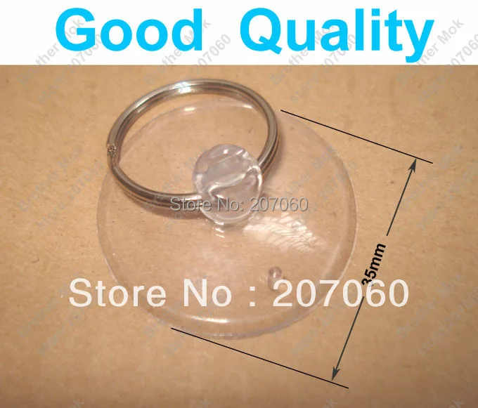 3,5 см присоски + брелок для ключей прозрачный Softgums присоски Haptor купулы чашки открытие вакуумный держатель для телефона 3000 компл./лот