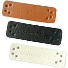 48 шт.лот кожаные этикетки ручной работы с логотипом птицы для рукоделия этикетки ручной работы для подарков бирки для рукоделия бирка для шитья одежды