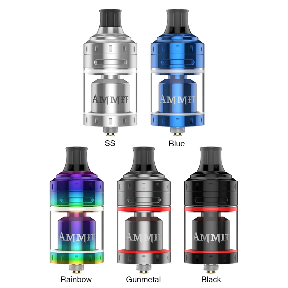 Бесплатный подарок новейший оригинальный Geekvape Ammit MTL RTA 3D воздушный поток 4 мл Vape
