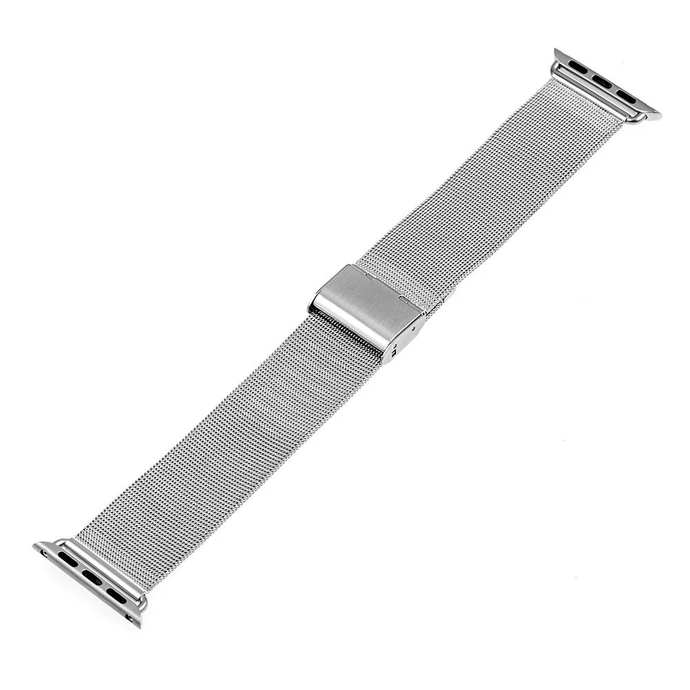 Ремешок для часов из нержавеющей стали + Адаптер iWatch Apple Watch 38 мм 42 Серия 1/2/3