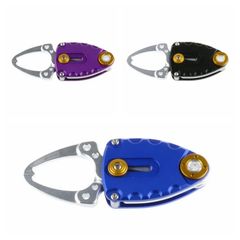 

9.5cm Stainless Steel Mini Fish Lip Grip Fishing Gripper Grabber Grips Fishing Tackle fishing Accessories