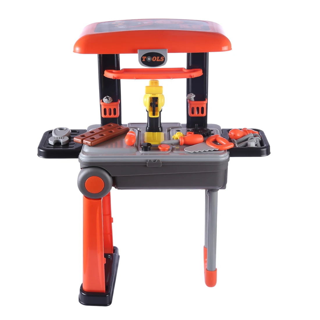 High Quality Children ABS Mini Trolley case Repair Tool Toys Set Workshop Playset Kids Parents Interactive Educational Gift