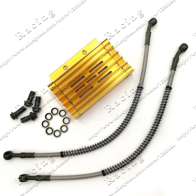 Комплект маслоохладителя из алюминиевого сплава для лифана 110 125 куб. См питбайка