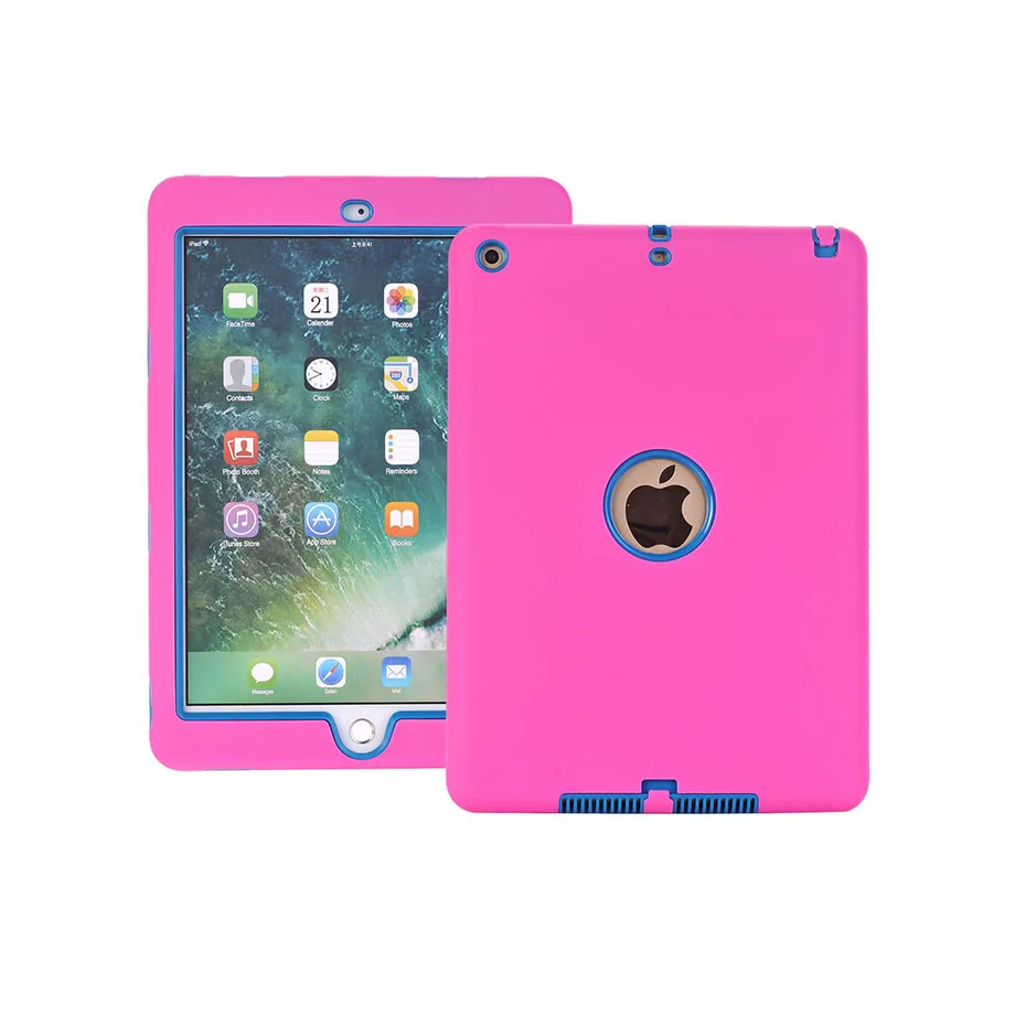 Pad2018 Rosered Blue Чехол для iPad 9,7 Противоударная защита от царапин Slim Fit планшетный чехол Крышка для iPad 9,7 A1822 A1823 A1893 A1954 - Цвет: Pad2018 Rosered Blue