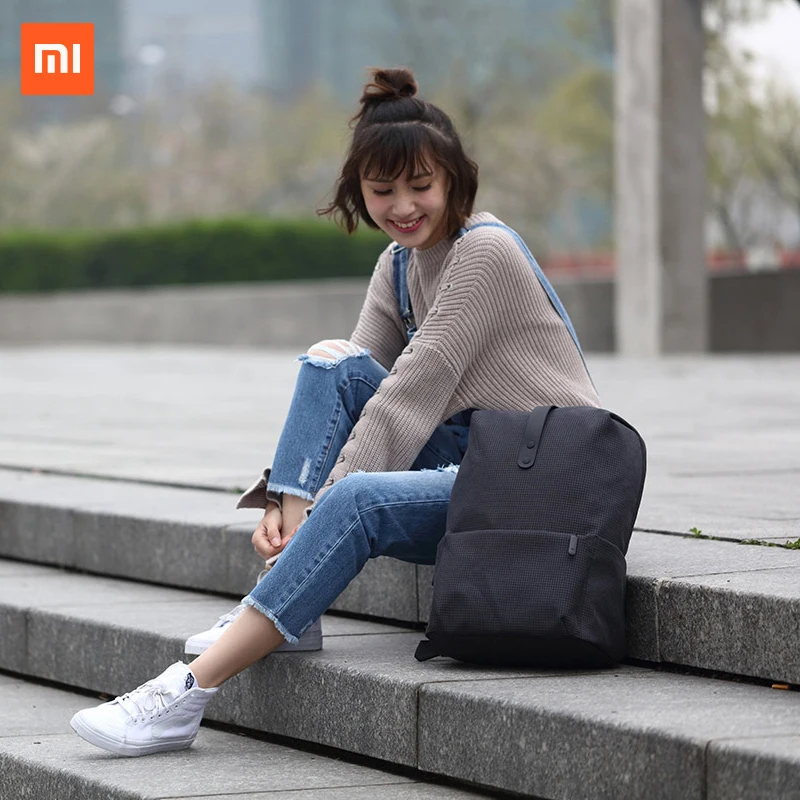 Рюкзак для мальчиков и девочек Xiaomi прочный дорожный рюкзак из полиэстера с