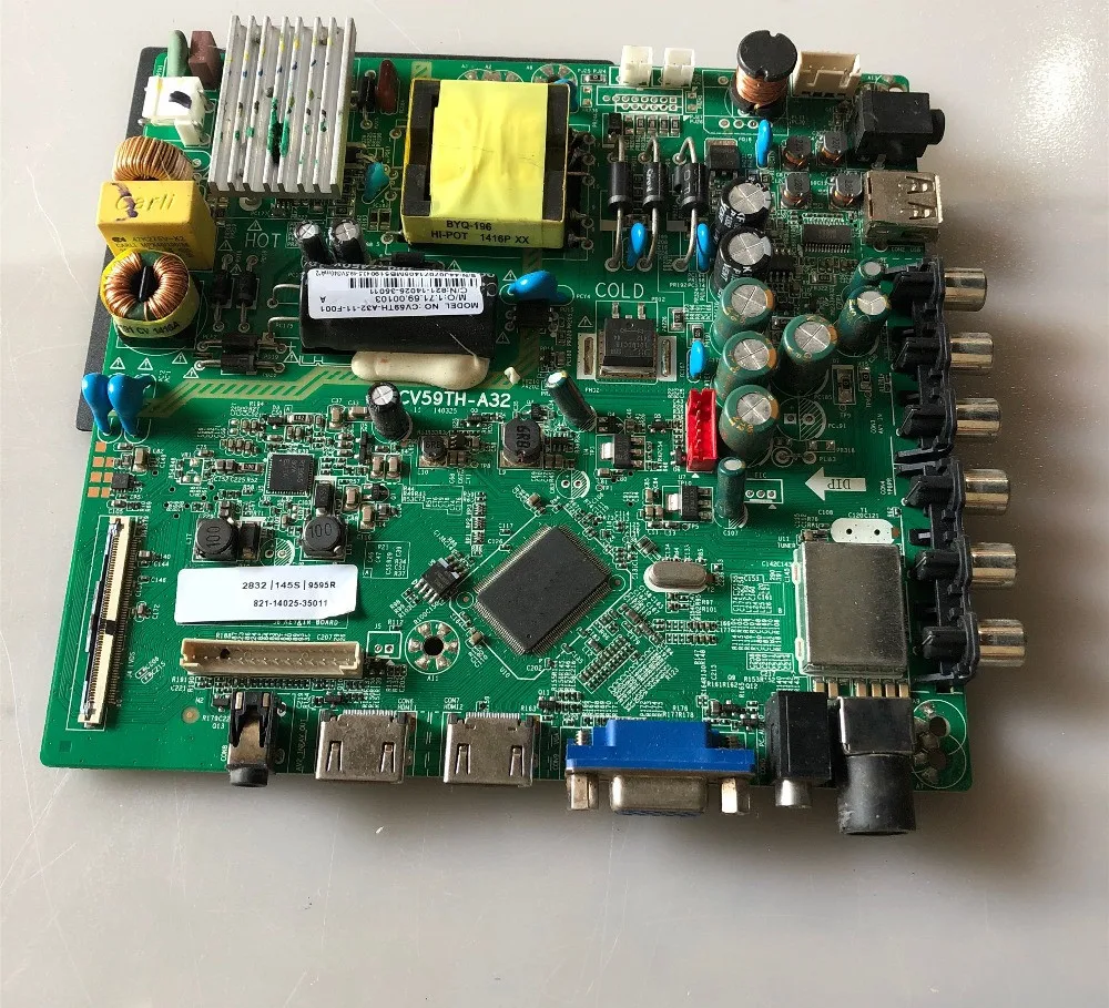 

Original H32PB1000 Motherboard CV59TH-A32 For Screen HV320WX2-500 Speaker Accessories