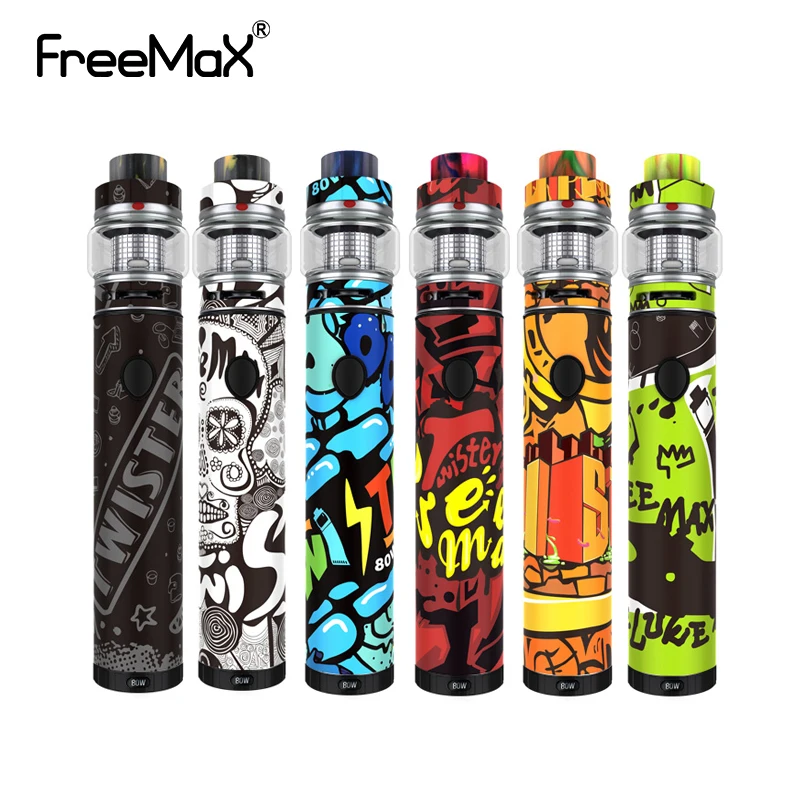 В наличии! Стартовый набор Freemax Twister 80 Вт встроенный аккумулятор 2300 мА/ч с баком