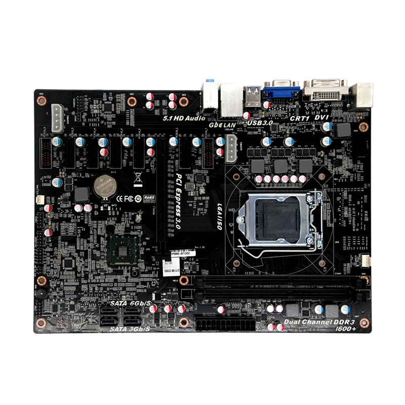 Материнская плата Indutrial с поддержкой разъема LGA1150 Intel 4 я i3 i5 i7/Pentium/процессор Celeron 2