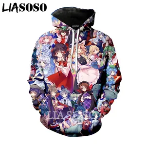 LIASOSO Зимний новый модный свитшот 3D принт для мужчин и женщин Аниме TouHou проект толстовка унисекс с длинным рукавом Повседневный пуловер A110-23