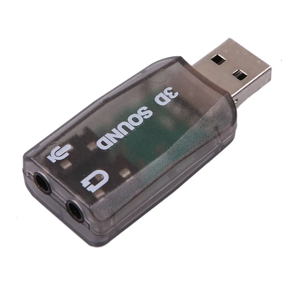 Внешняя звуковая карта Kebidu с Usb на 3 5 мм микрофон разъем для наушников