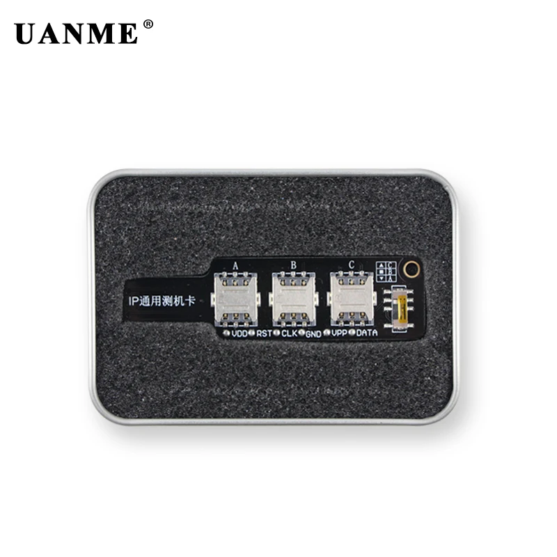 UANME 3 в 1 тест сигнала SIM-карты Диагностика IP Универсальная Тестовая карта для всех