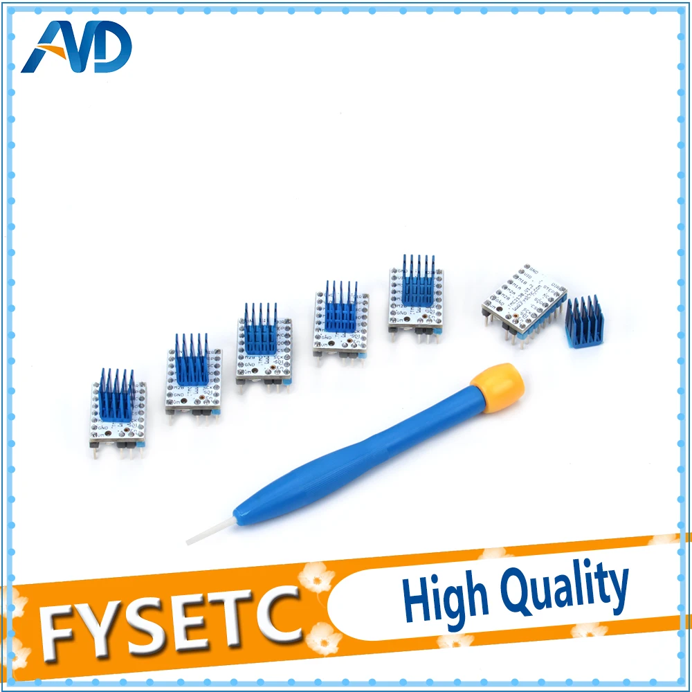 6 шт. Stepstick Драйвер шагового двигателя F6 TMC2130 V1.2 для SPI функция Летающий провод