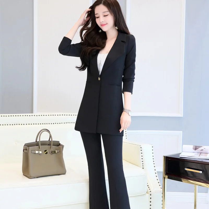 Модный костюм темперамент 2018 Весна и Осень Новый женский западный стиль