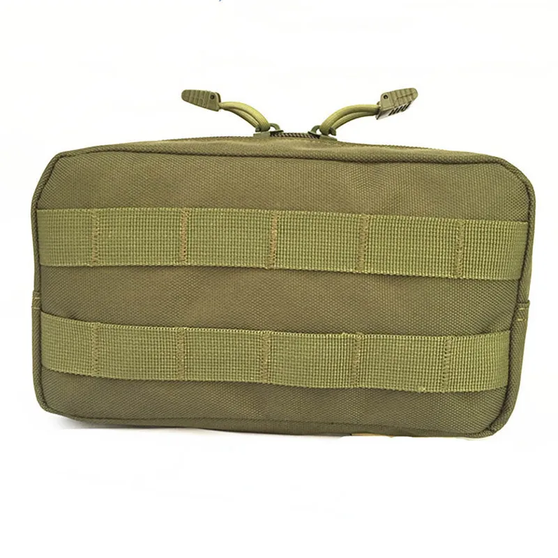 Green Тактический Molle EDC Универсальный подсумок Военная поясная сумка для инструментов многофункциональная водостойкая вспомогательная сумка для гаджета - Цвет: Green