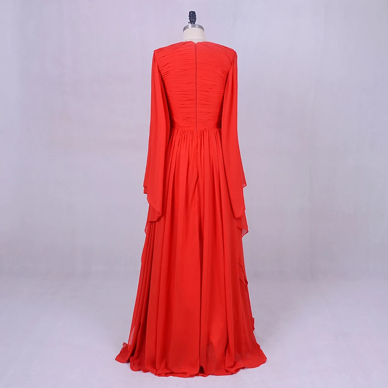 Вечернее платье платья с длинными рукавами 2018 г. LORIE Vestido de noche largo Абая в Дубае