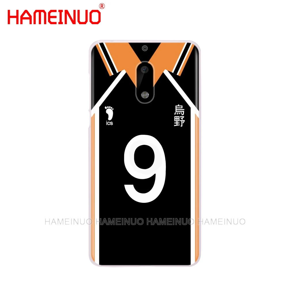 HAMEINUO Haikyuu Hinata атаки Аниме Манга волейбол форма чехол для телефона Nokia 9 8 7 6 5 3 Lumia 640