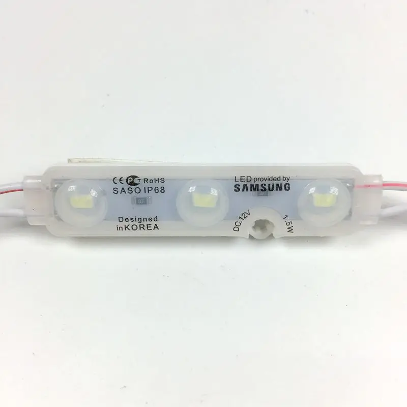 20 шт. светодиодный модуль освещения SMD 5730 3 светодиода s IP68 Водонепроницаемый