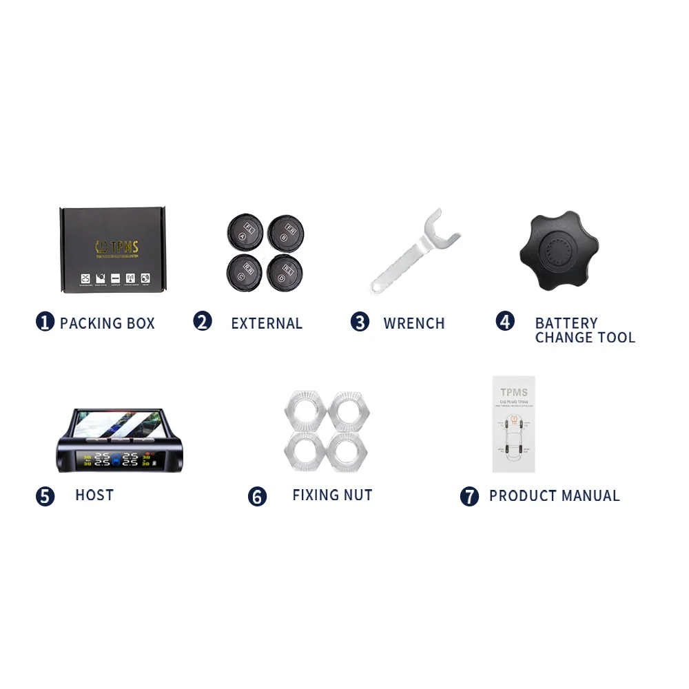 Riboton Smart хит продаж внутренняя система контроля давления в шинах для грузовиков |