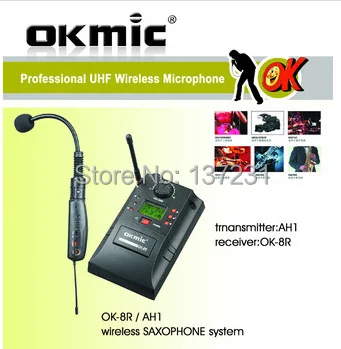 Музыкальный инструмент микрофоны OKMIC UHF 830 842 МГц профессиональные